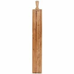 Boska USA Corp Boska Friends 44 1/2" X 6" Extra-Large European Oak Serving Board With Handle