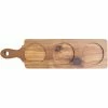 International Tableware 14 3/8" X 4" Rectangular Acacia Wood Serving Board / Flight Paddle -Acopa Shop 2252932