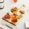 Acopa 17 1/2" X 9 1/4" Acacia Wood Serving Board With Handle -Acopa Shop 2280641