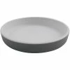 GET Enterprises GET Roca Matte 5" Gray Melamine Round Plate - 48/Case -Acopa Shop 2299291