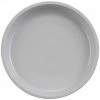 GET Enterprises GET Roca Glazed 5" White Melamine Round Plate - 48/Case -Acopa Shop 2299292
