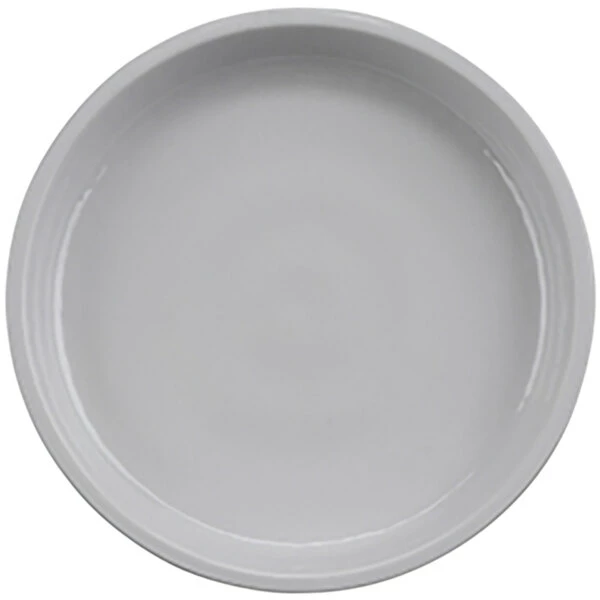 GET Enterprises GET Roca Glazed 5" White Melamine Round Plate - 48/Case 3 GET Enterprises GET Roca Glazed 5" White Melamine Round Plate - 48/Case