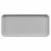 GET Enterprises GET Roca Glazed 13" X 6" White Melamine Rectangular Plate - 12/Case 1 GET Enterprises GET Roca Glazed 13" X 6" White Melamine Rectangular Plate - 12/Case -Acopa Shop 2299374