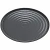 GET Enterprises GET Roca Glazed 14" X 10" Gray Melamine Oval Platter - 6/Case
