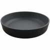 GET Enterprises GET Roca Matte 42 Oz. Black Melamine Low Street Bowl - 12/Case -Acopa Shop 2299945