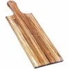 Teakhaus Specialty 21" X 8" X 1/2" Teakwood Serving Board With Handle 906 -Acopa Shop 2387648