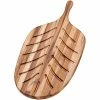 Teakhaus Canoe 19" X 9" X 1/2" Teakwood Paddle Serving / Bread Board With Handle 701 1 Teakhaus Canoe 19" X 9" X 1/2" Teakwood Paddle Serving / Bread Board With Handle 701 -Acopa Shop 2387651