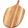 Teakhaus Canoe 21" X 11" X 1/2" Teakwood Paddle Serving Board With Handle 702