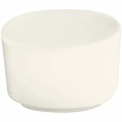 RAK Porcelain Ska 7.8 Oz. Ivory Porcelain Sugar Holder - 12/Case