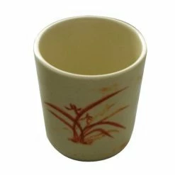 Thunder Group 9753GD Gold Orchid 8 Oz. Melamine Mug - 12/Case