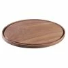 Cal-Mil 3053-78 Oval Walnut Serving Board - 8" X 12" X 3/4"