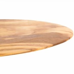 American Metalcraft OWPB16 7 1/8" X 16 1/8" Oval Olive Wood Serving Board -Acopa Shop 459044