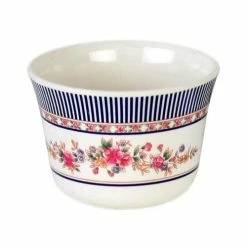 Thunder Group 9152AR Rose 5 Oz. Melamine Tea Cup - 12/Case