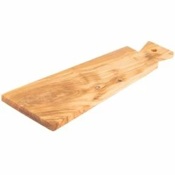American Metalcraft OWB118 16 5/8" X 5 7/8" Olive Wood Serving Board -Acopa Shop 680827