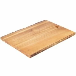 Tablecraft ACAR1812 Acacia Wood Rectangular Serving Board - 18" X 12" X 3/4" 9 Tablecraft ACAR1812 Acacia Wood Rectangular Serving Board - 18" X 12" X 3/4" -Acopa Shop 706819