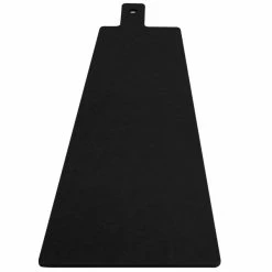 Cal-Mil 1535-24-13 Black Trapezoid Flat Bread Serving / Display Board With Handle - 23 3/4" X 8" X 1/4" 12 Cal-Mil 1535-24-13 Black Trapezoid Flat Bread Serving / Display Board With Handle - 23 3/4" X 8" X 1/4" -Acopa Shop 757442