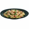 Tablecraft Professional Bakeware Tablecraft CW12020BKGS 22" Black With Green Speckle Cast Aluminum 5 Qt. Wide Rim Round Platter