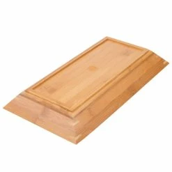 American Metalcraft BAM14 Rectangular Bamboo Tray - 14 1/4" X 7 1/2" -Acopa Shop 859825