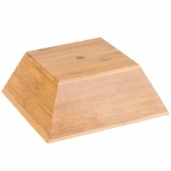 American Metalcraft BAM124 Square Bamboo Bowl - 12" X 4 1/2" -Acopa Shop 875682
