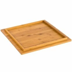American Metalcraft BAM141 Square Bamboo Platter - 14 3/8" X 14 3/8" 7 American Metalcraft BAM141 Square Bamboo Platter - 14 3/8" X 14 3/8" -Acopa Shop 875761