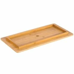 American Metalcraft BAM189 Rectangular Bamboo Platter - 18 1/4" X 9" -Acopa Shop 875819
