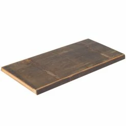 American Metalcraft BWB189 18 1/4" X 9" Carbonized Bamboo Serving Board -Acopa Shop 947056