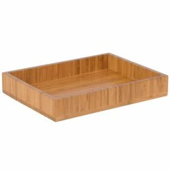 Cal-Mil 1339-60 Bamboo 16" X 11" Display Tray -Acopa Shop 990836